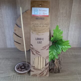 Incenso Artesanal Lírio e Luz