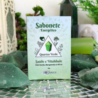Sabonete Vegano Quartzo Verde