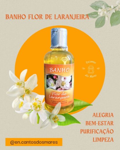 Banho Flor de Laranjeira